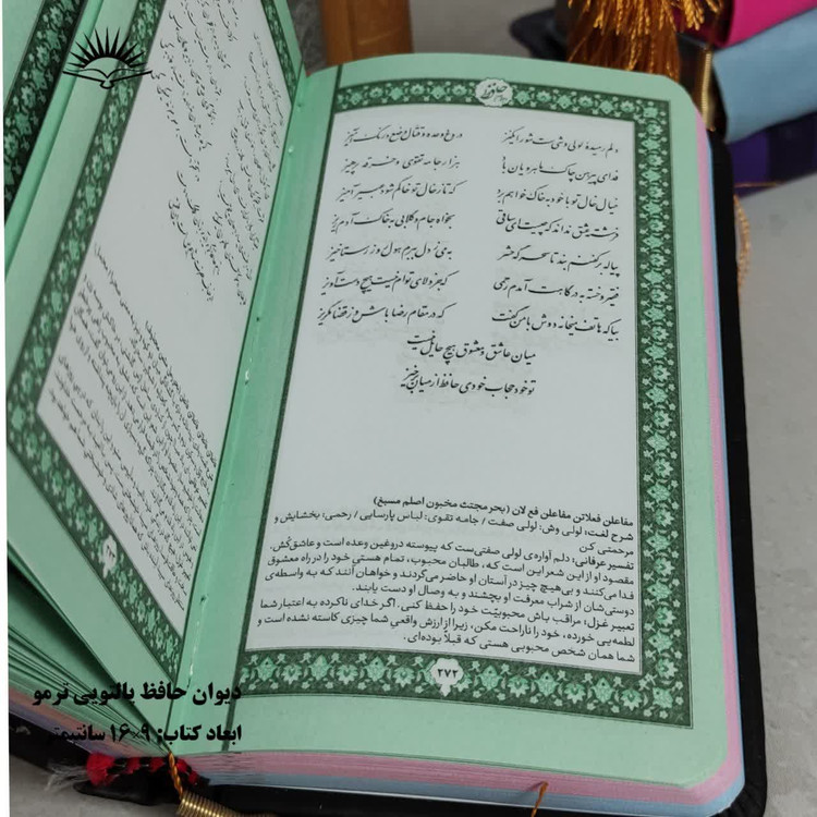دیوان حافظ پالتویی آبراه